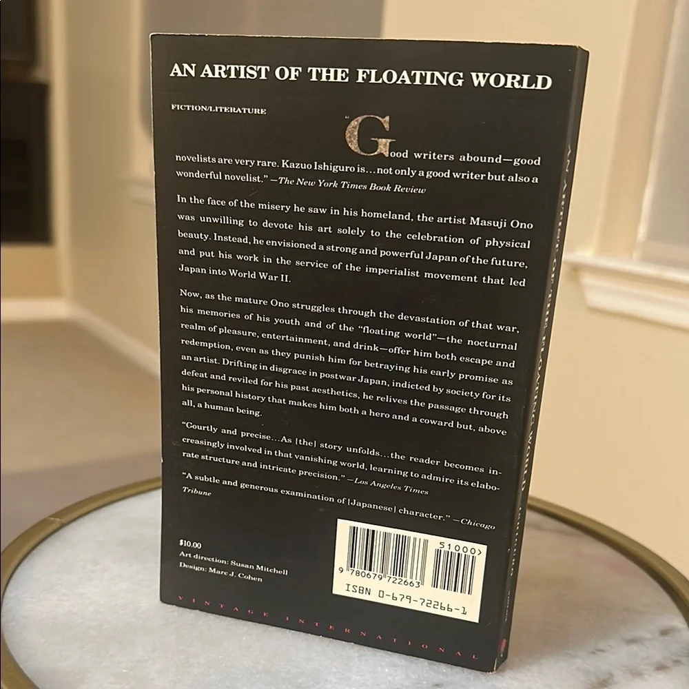 An Artist of the Floating World by Kazuo Ishiguro